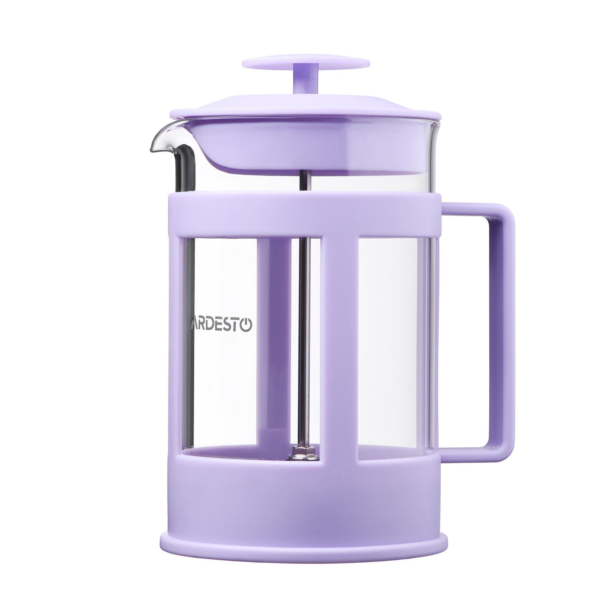 Френч-прес Ardesto Fresh, пластик, ліловий, 800 мл (AR1008LF)