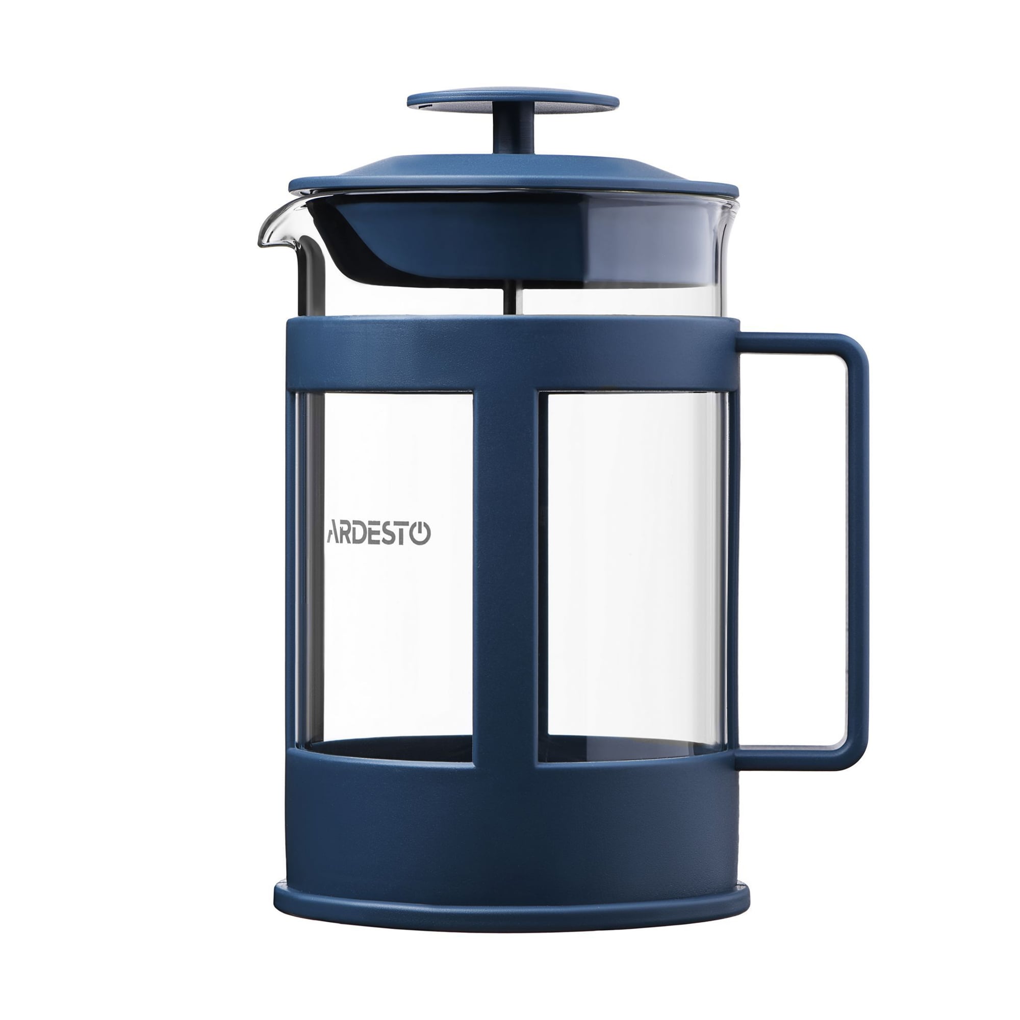 Френч-прес Ardesto Fresh, пластик, синій, 800 мл (AR1008BEF)
